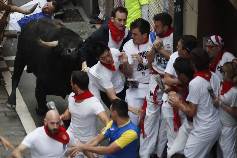 Encierro muy rápido y limpio