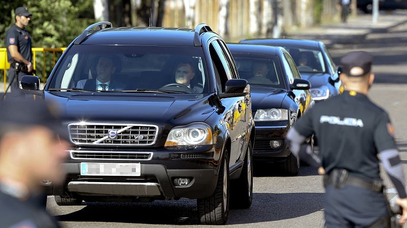 Rajoy llega a la sede de la Audiencia Nacional por el caso Gürtel