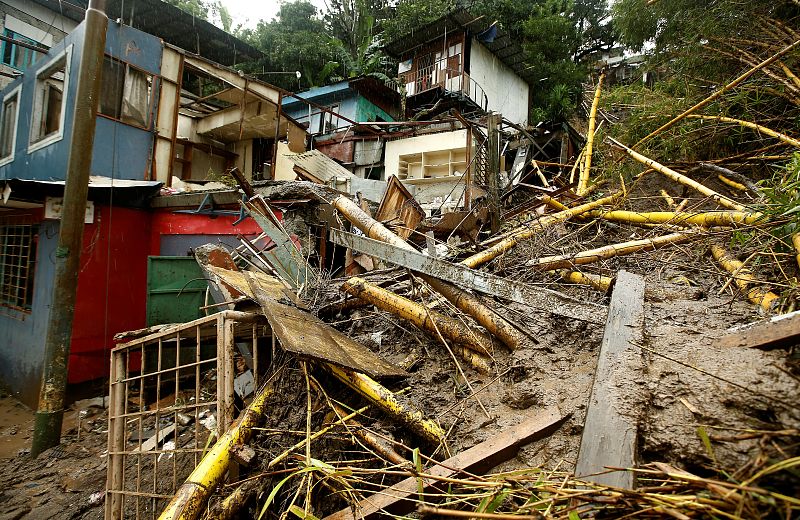 La tormenta tropical Nate en Costa Rica