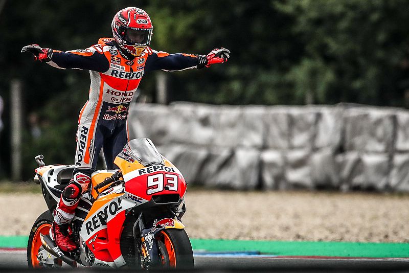 La temporada de Márquez, en imágenes. República Checa