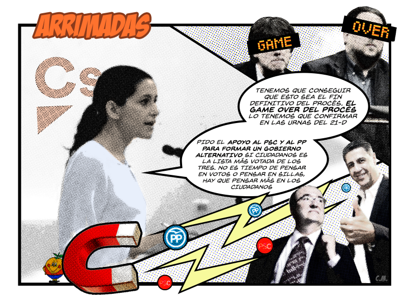 El cómic del 21-D | La llamada de Arrimadas
