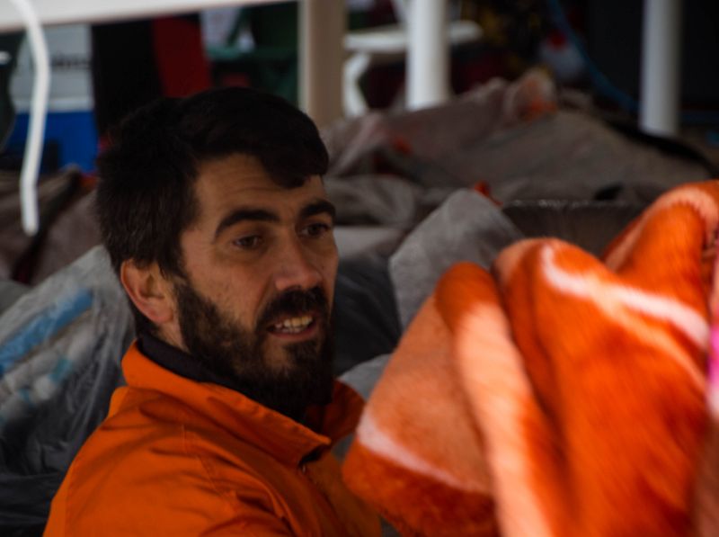 Francesc Llambrich, jefe de máquinas de la tercera misión