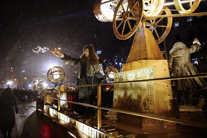 Cabalgata de Reyes en Madrid