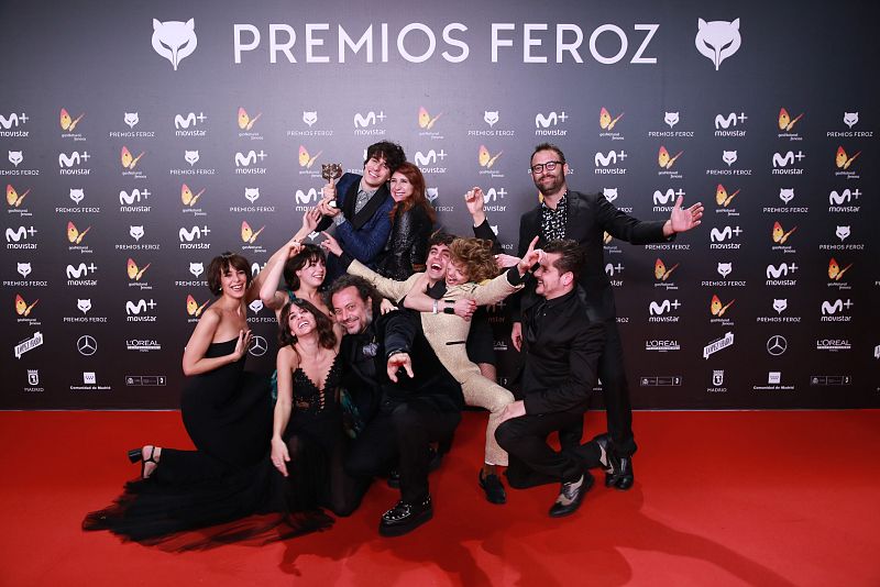 El equipo de 'La llamada', premiada como mejor comedia y mejor tráiler