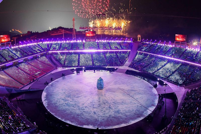 El blanco ha sido el color predominante en la ceremonia de inauguración de los Juegos.
