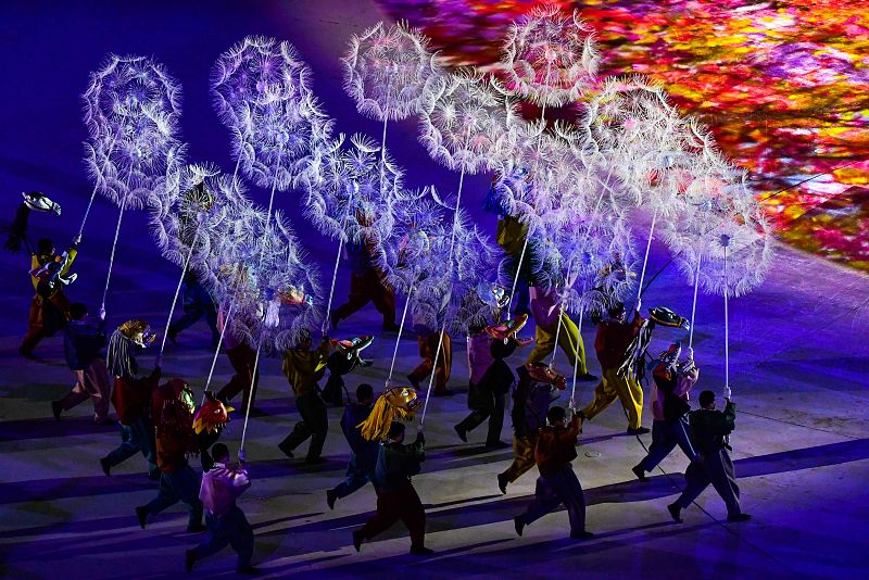 Ceremonia de clausura de los Juegos de Pyeongchang 2018