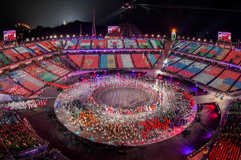 Ceremonia de clausura de los Juegos de Pyeongchang 2018