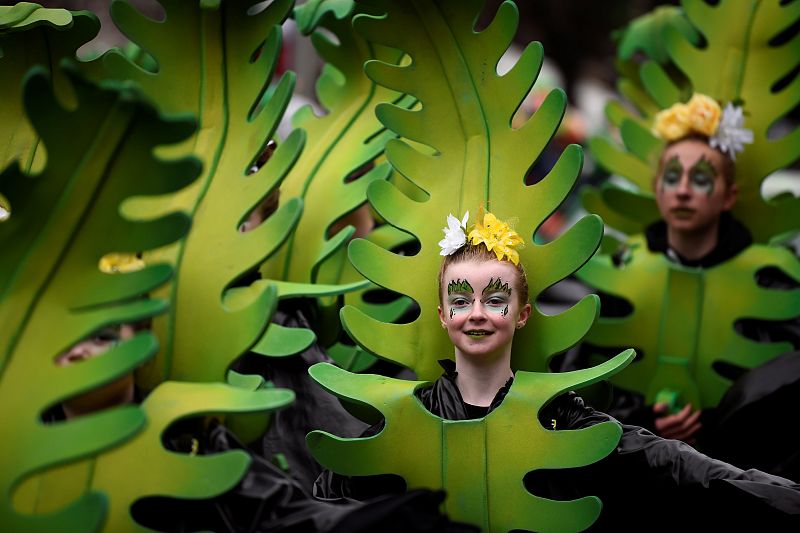 Desfile de San Patricio en Dublín