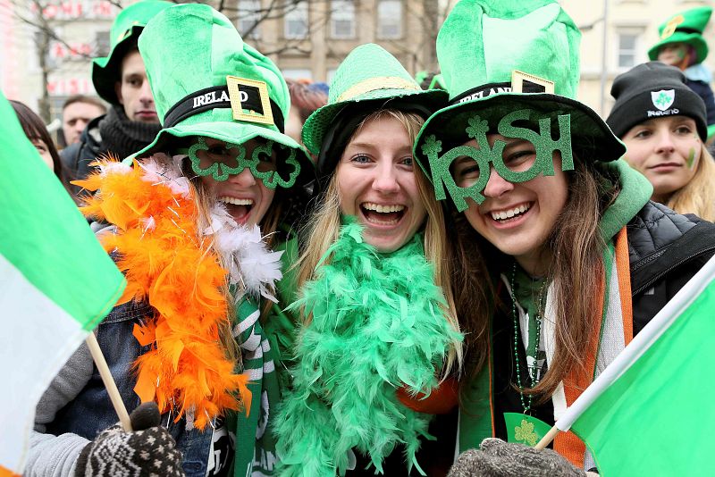 Desfile de San Patricio en Dublín