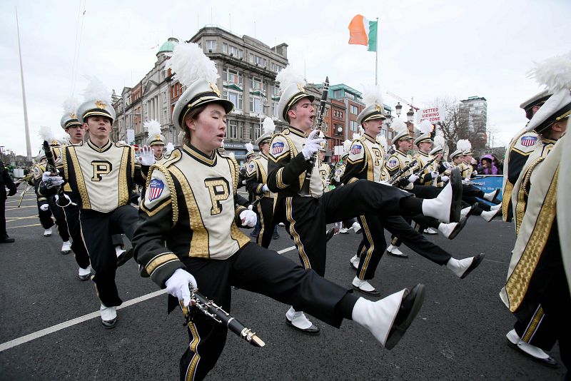 Desfile de San Patricio en Dublín