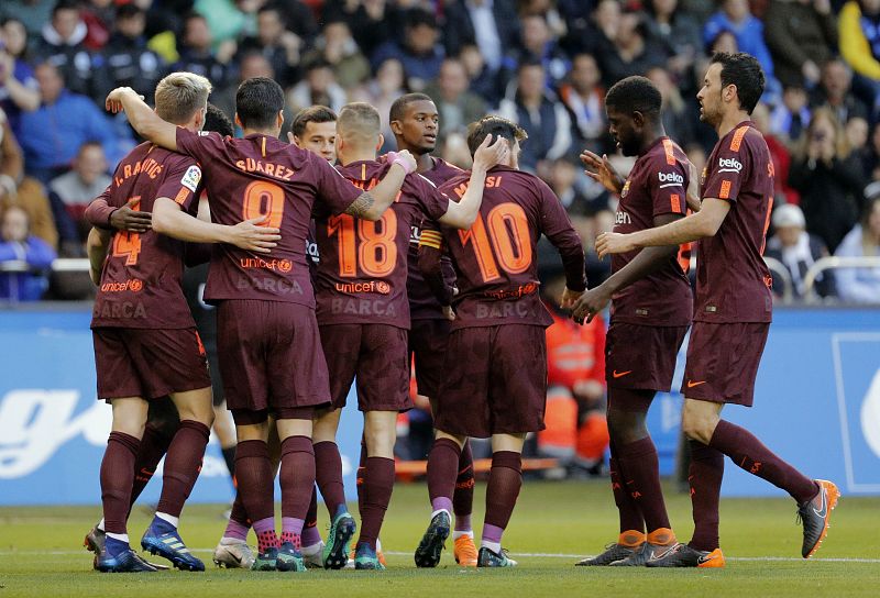 La victoria ante el Deportivo supuso el broche de oro a la 25ª Liga azulgrana.