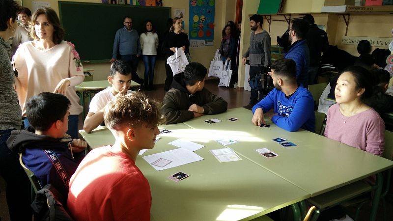 Campaña Somos Más de Youtube en IES La Senda en Getafe