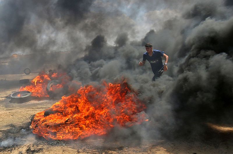 Protestas contra la embajada estadounidense en Jerusalén