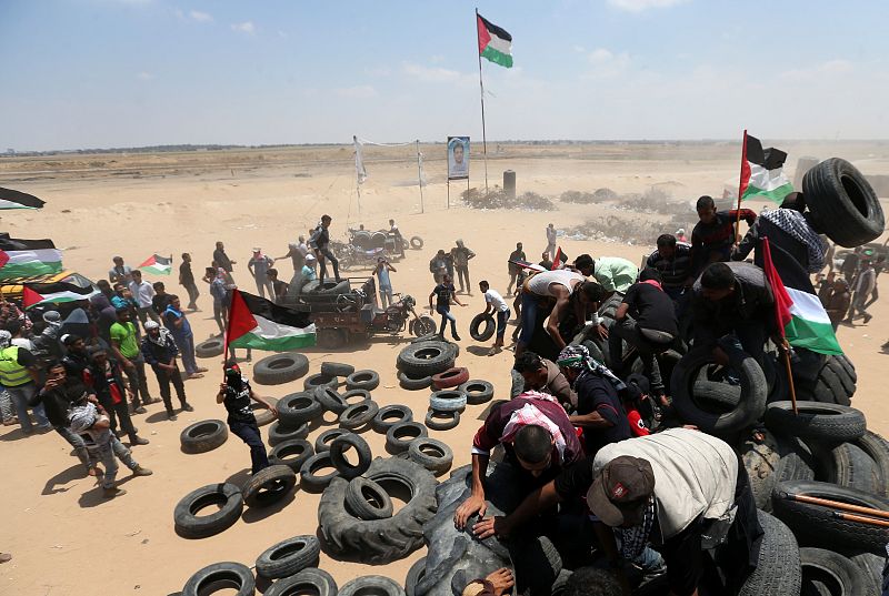 Palestina vive una jornada de huelga general y de luto en el 70 aniversario de la Nakba