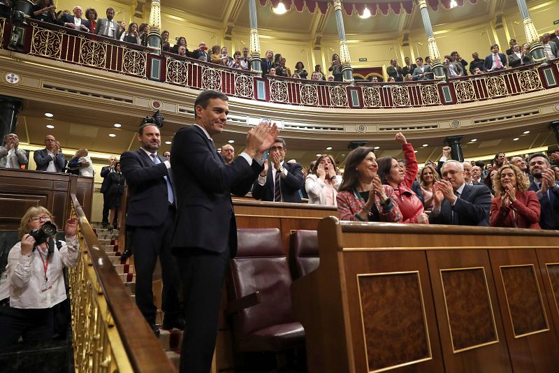 Segunda jornada de la moción de censura