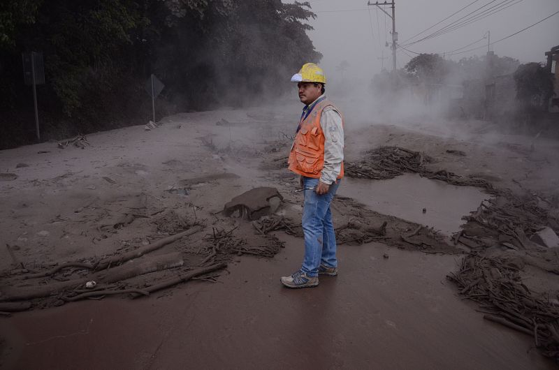 La erupción más violenta del volcán 'Fuego' en Guatemala