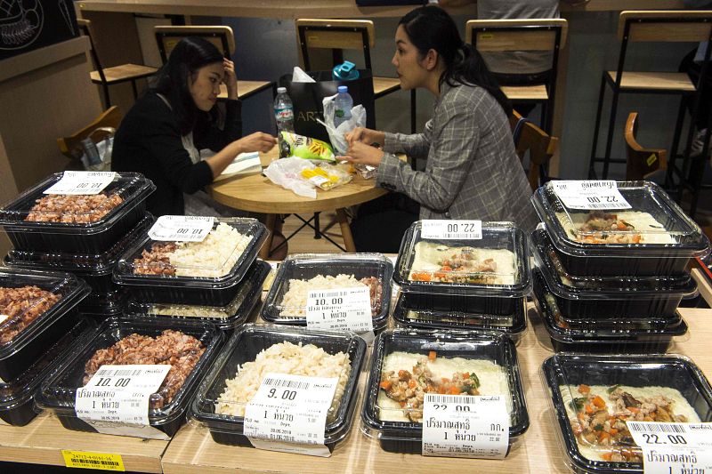 Segunda piel de la comida en el mundo desarrollado