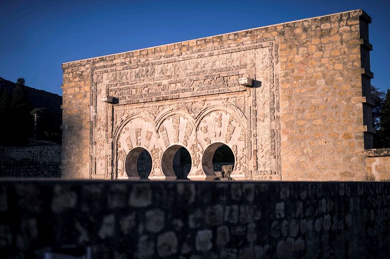 La ciudad califal de Medina Azahara está ubicada en las estribaciones de la sierra de Córdoba