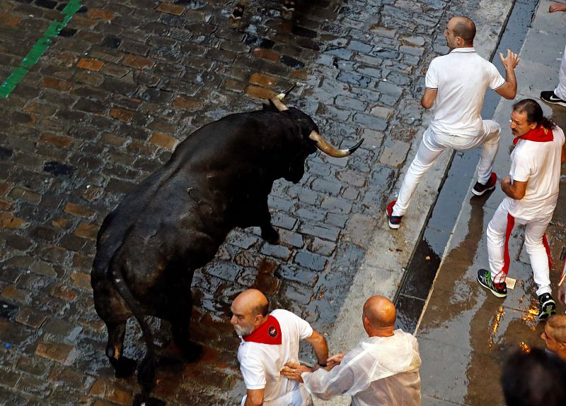 Segundo encierro Sanfermines 2018