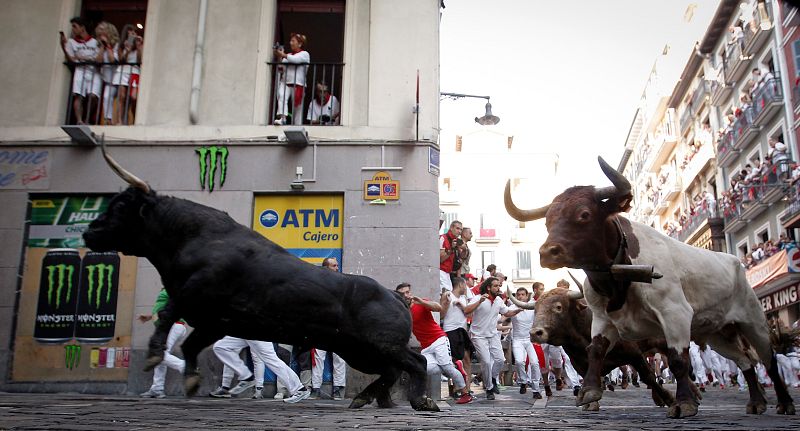 Tercer encierro de los Sanfermines 2018