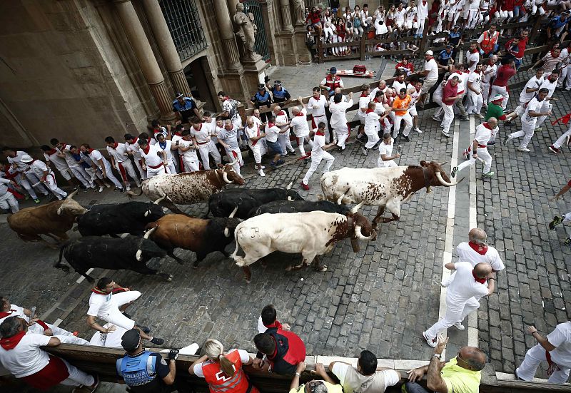 Cuarto encierro de los Sanfermines 2018