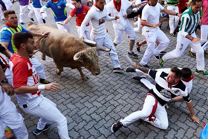 Quinto encierro de los Sanfermines 2018