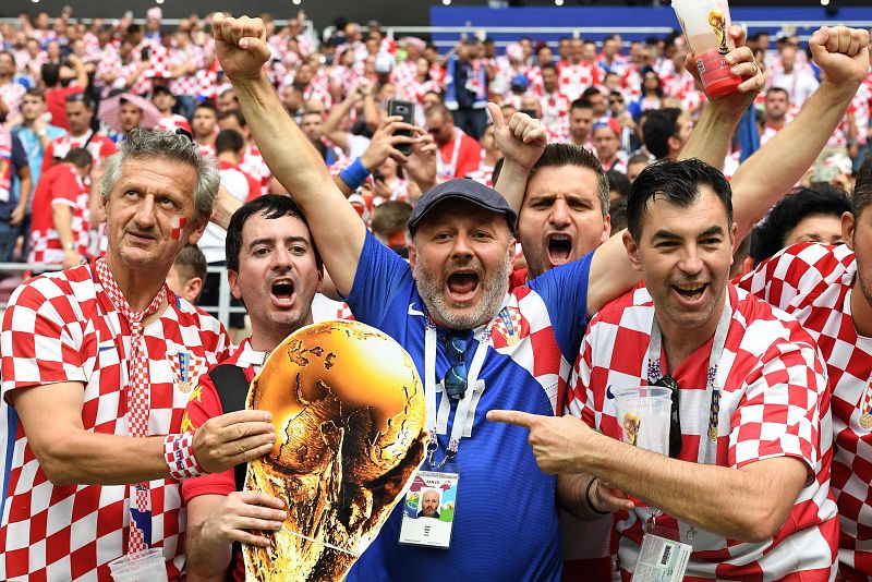 Las mejores imágenes del Francia-Croacia,