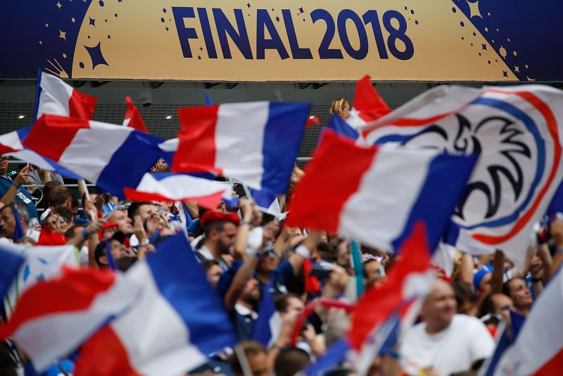 Las mejores imágenes del Francia-Croacia