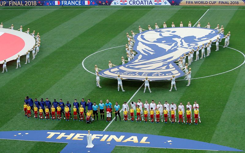 Las mejores imágenes del Francia-Croacia