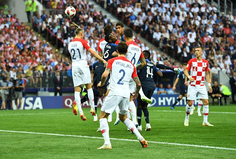 Las mejores imágenes del Francia-Croacia