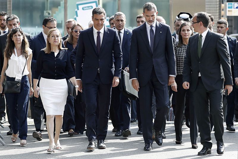 Primer aniversario de los atentados del 17-A en Barcelona y Cambrils