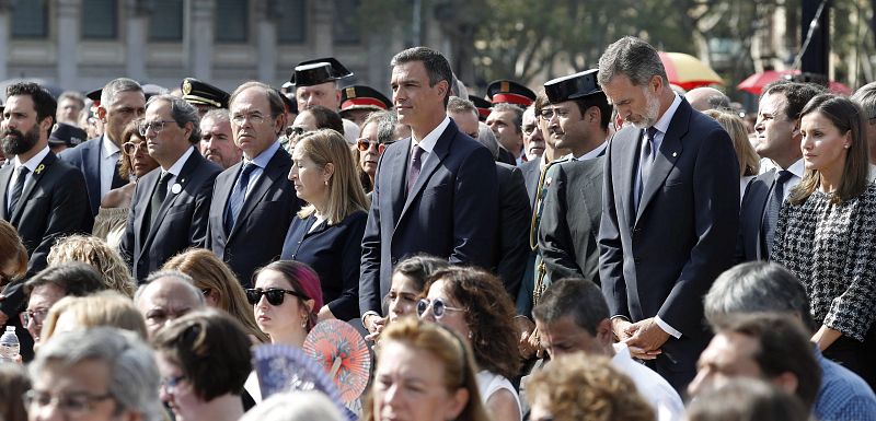 Primer aniversario de los atentados delo 17-A en Barcelona y Cambrils