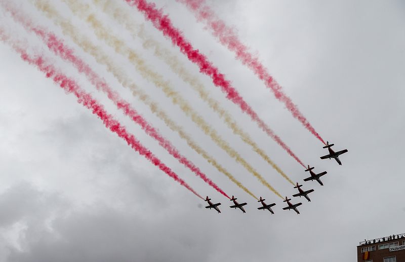 Bandera en el cielo