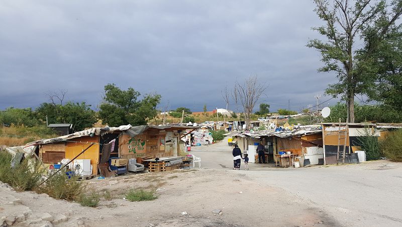Aquí llegaron a vivir 400 personas. Al final solo quedaban 30 familias, unas 110 personas