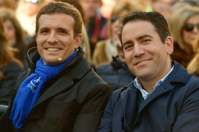 Pablo Casado y Juanma Moreno