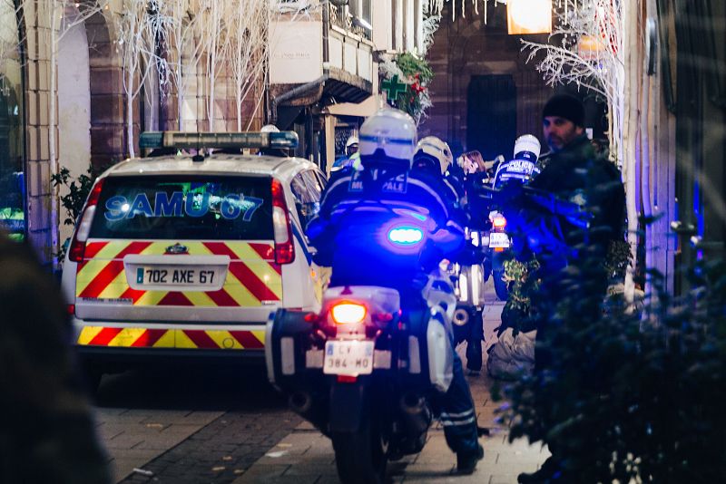 Tiroteo en el centro de Estrasburgo