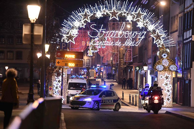 Tiroteo en el centro de Estrasburgo