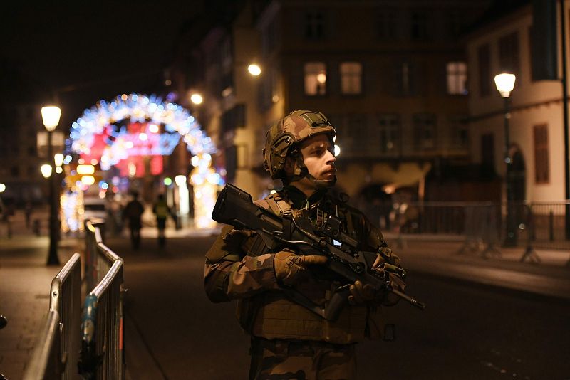 Tiroteo en el centro de Estrasburgo
