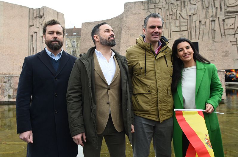 Concentración en la plaza de Colón de Madrid