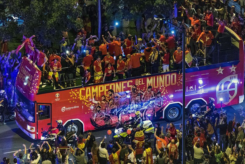 España, campeona del Mundo de baloncesto.