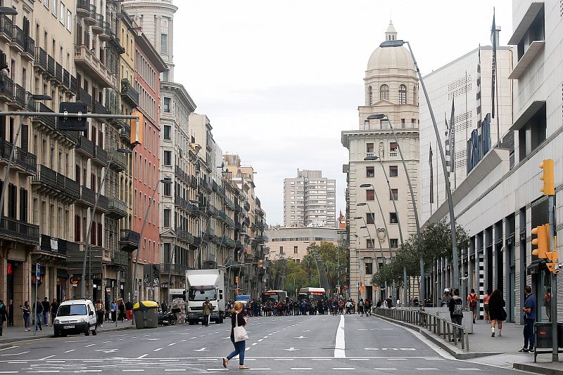 Huelga general en Cataluña en protesta por la sentencia del 'procés'