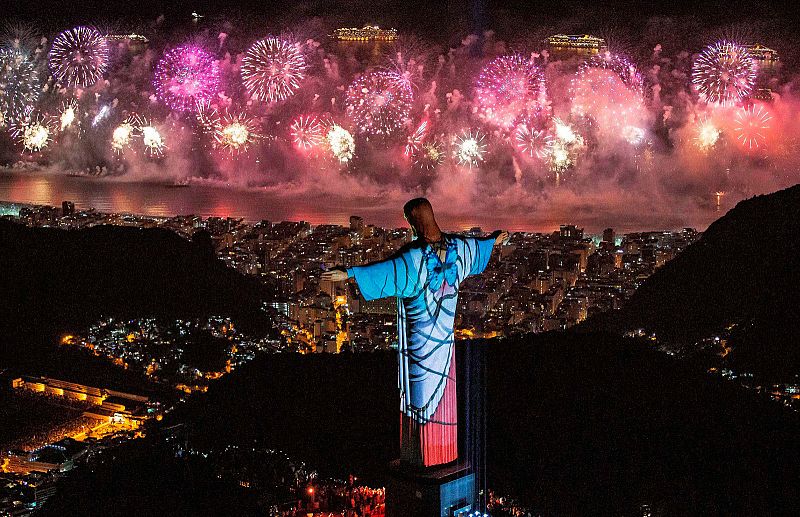 El mundo da la bienvenida al Año Nuevo 2020