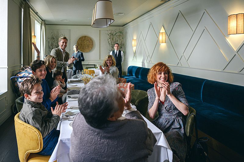 Los Alcántara reunidos para celebrar el cumpleaños de Antonio