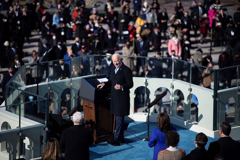 Biden pronuncia su discurso