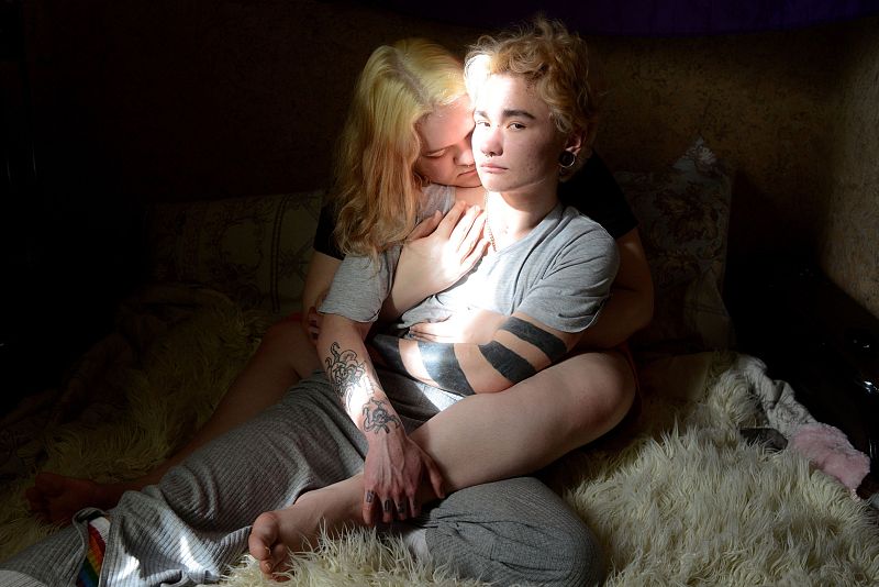 Fotografía de Oleg Ponomarev, ganadora del premio al mejor retrato.