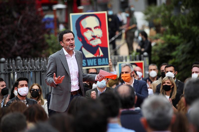 Campaña de Ciudadanos en la Plaza del Dos de Mayo