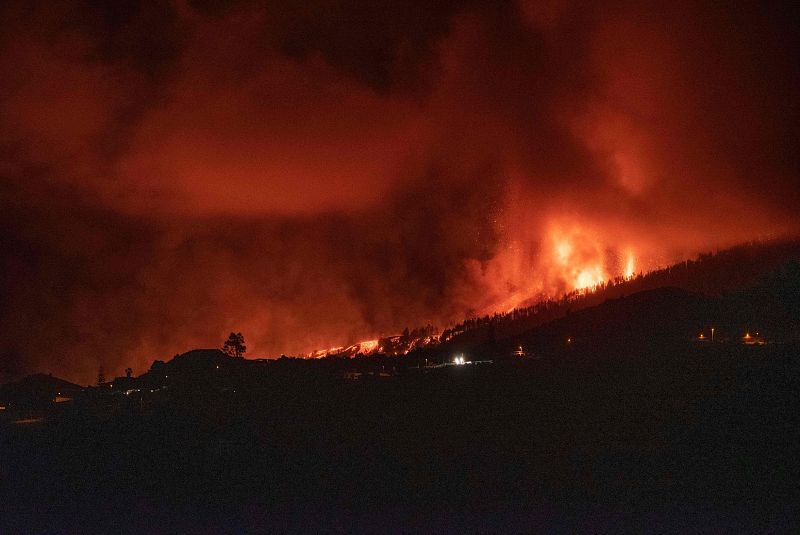 Erupción volcánica en la Cumbre Vieja de La Palma