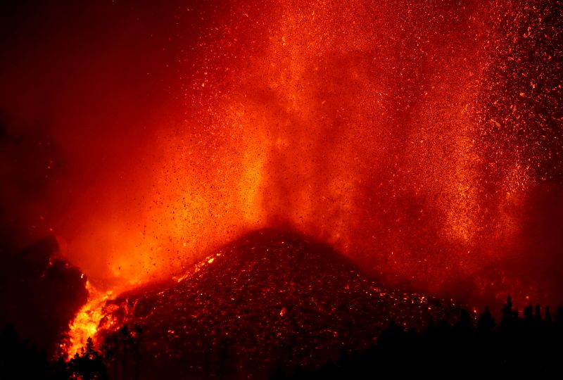 Erupción volcánica en la Cumbre Vieja de La Palma