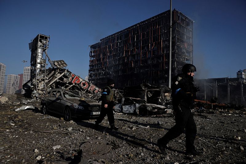 La ofensiva de Rusia sobre Kiev continúa