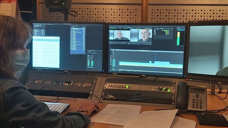 La cabina de montaje del programa